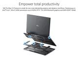 Laptop Dell Pro Max 14 Premium MA14250 | Ultra 7 265H | RTX PRO 2000 |Ram 64Gb| SSD 1TB |14″ FHD+ Ir Cam | Windows 11 Pro
